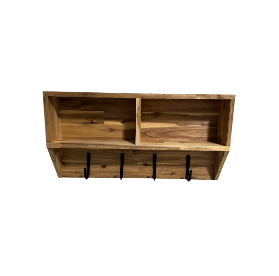Shelf with Coat Rack