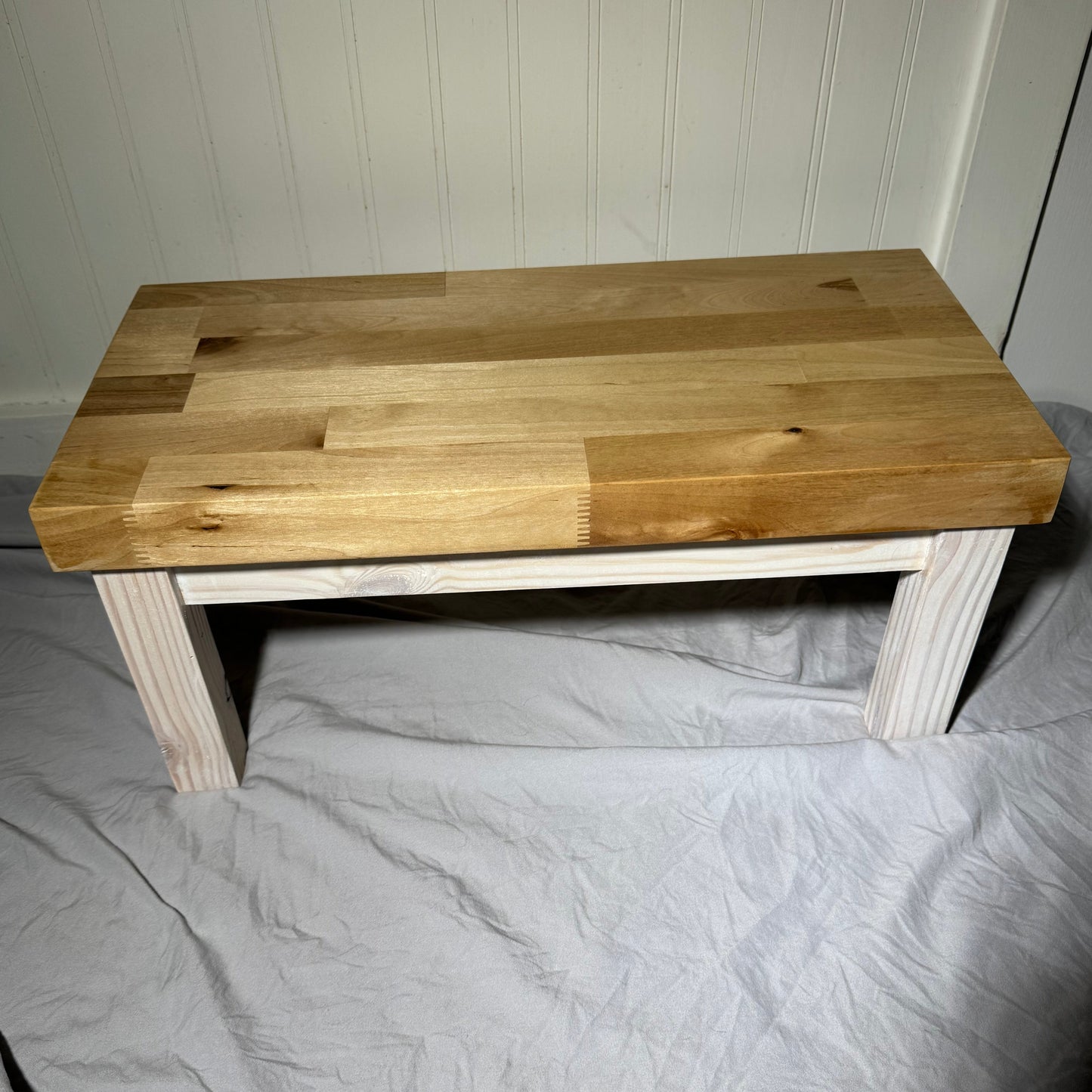 Butcher Board Raised Pet Bowl Platform - Blue Heron Company