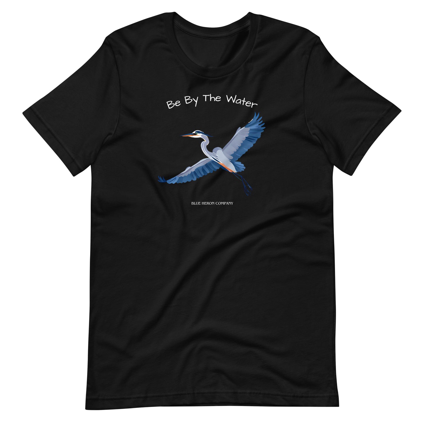 Be By The Water Tee - Womens Blue Heron