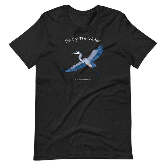 Be By The Water 2 - Mens Blue Heron