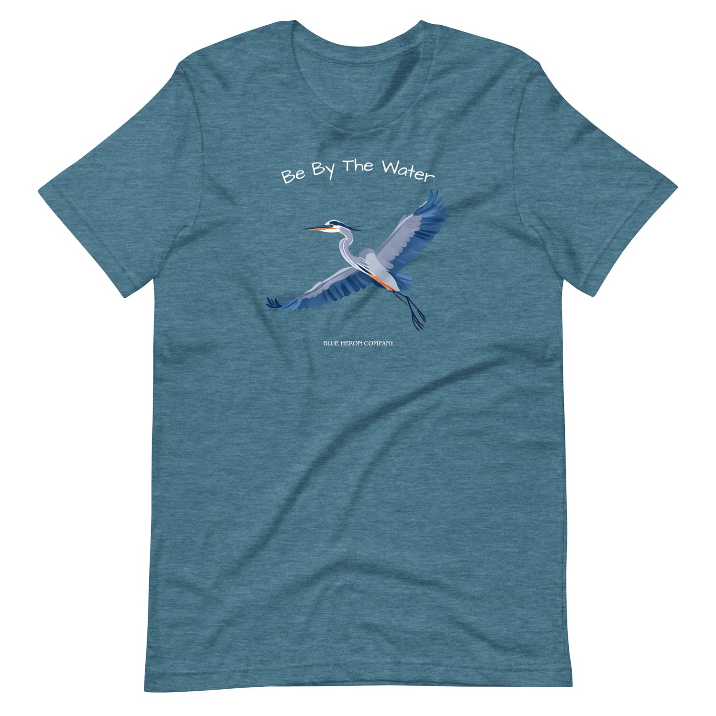 Be By The Water Tee - Womens Blue Heron