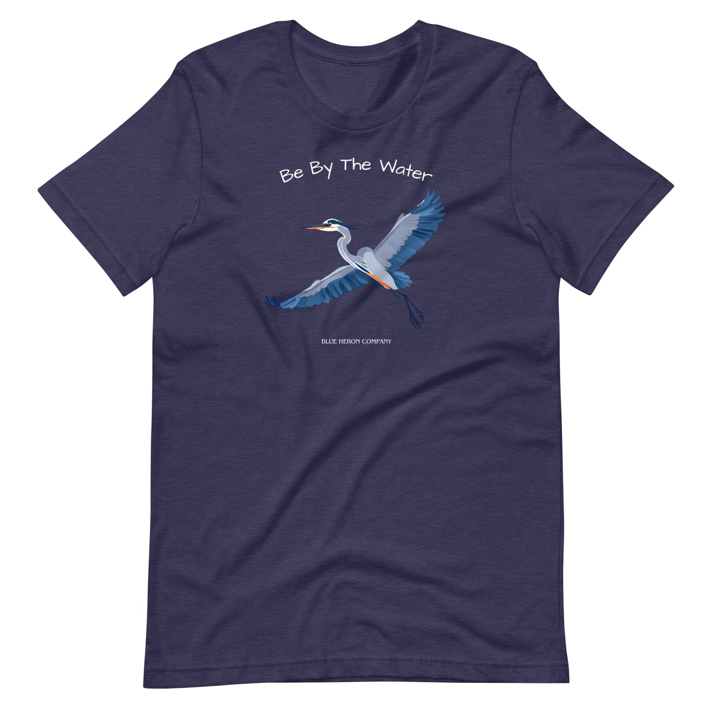 Be By The Water 2 - Mens Blue Heron