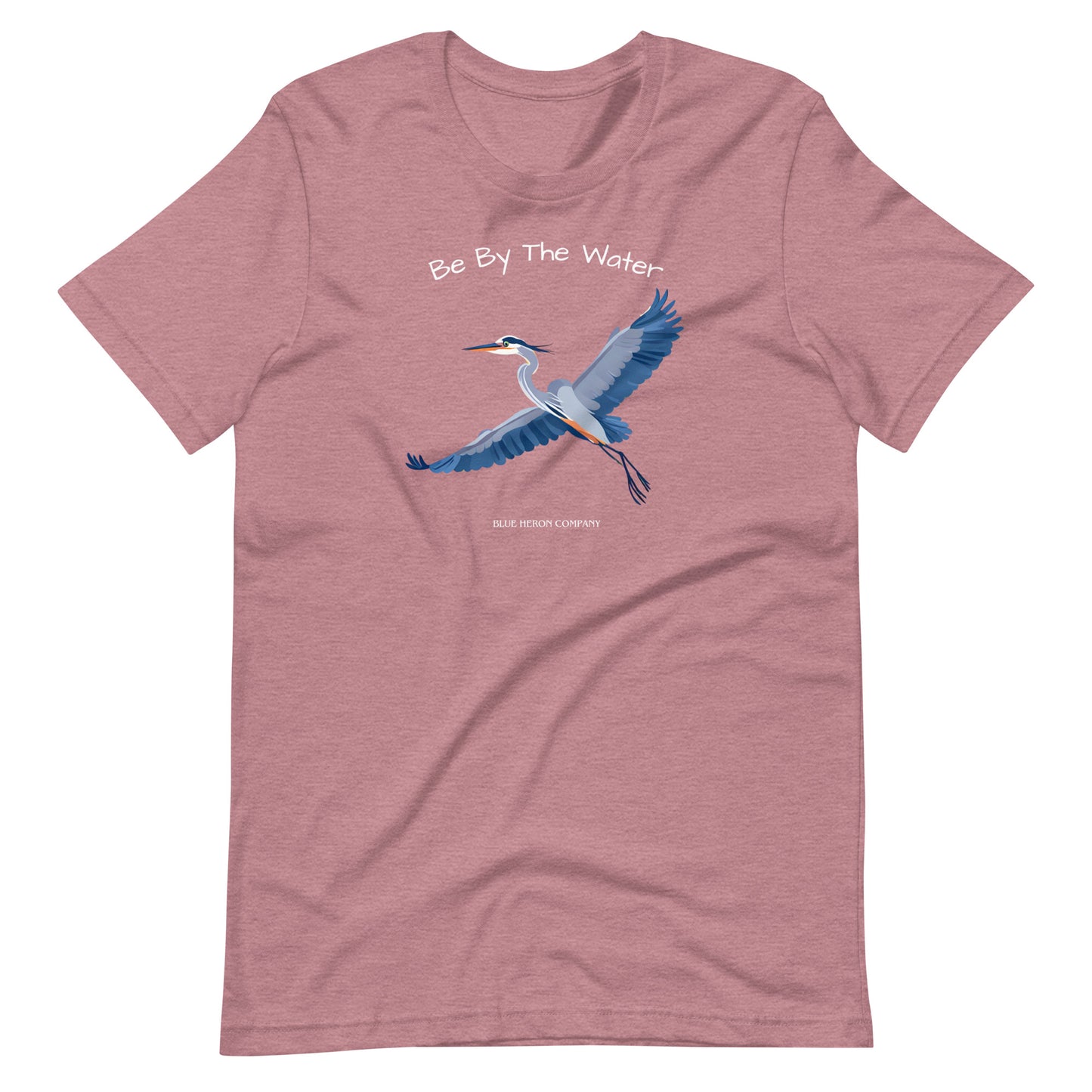 Be By The Water Tee - Womens Blue Heron