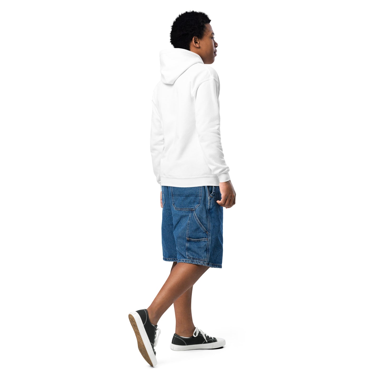 Colorful Heron Youth Hoodie - Lake Erie