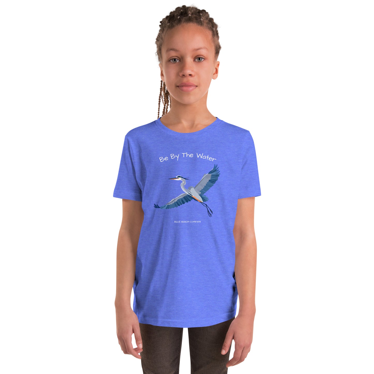 Be By the Water 2 - Kids Blue Heron