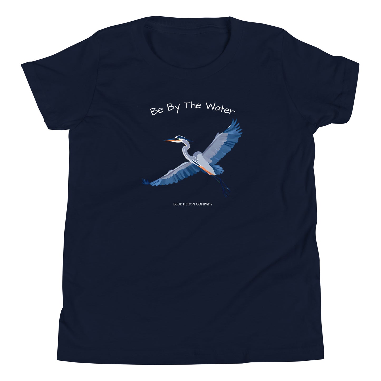 Be By the Water 2 - Kids Blue Heron