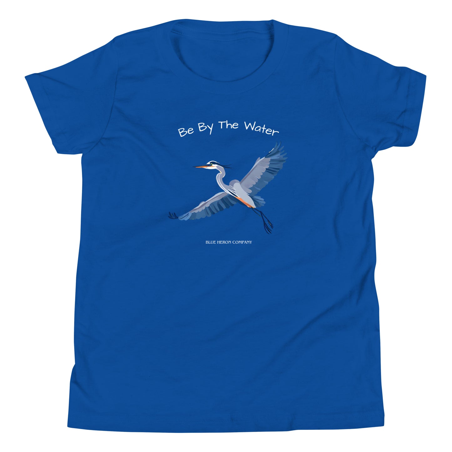 Be By the Water 2 - Kids Blue Heron