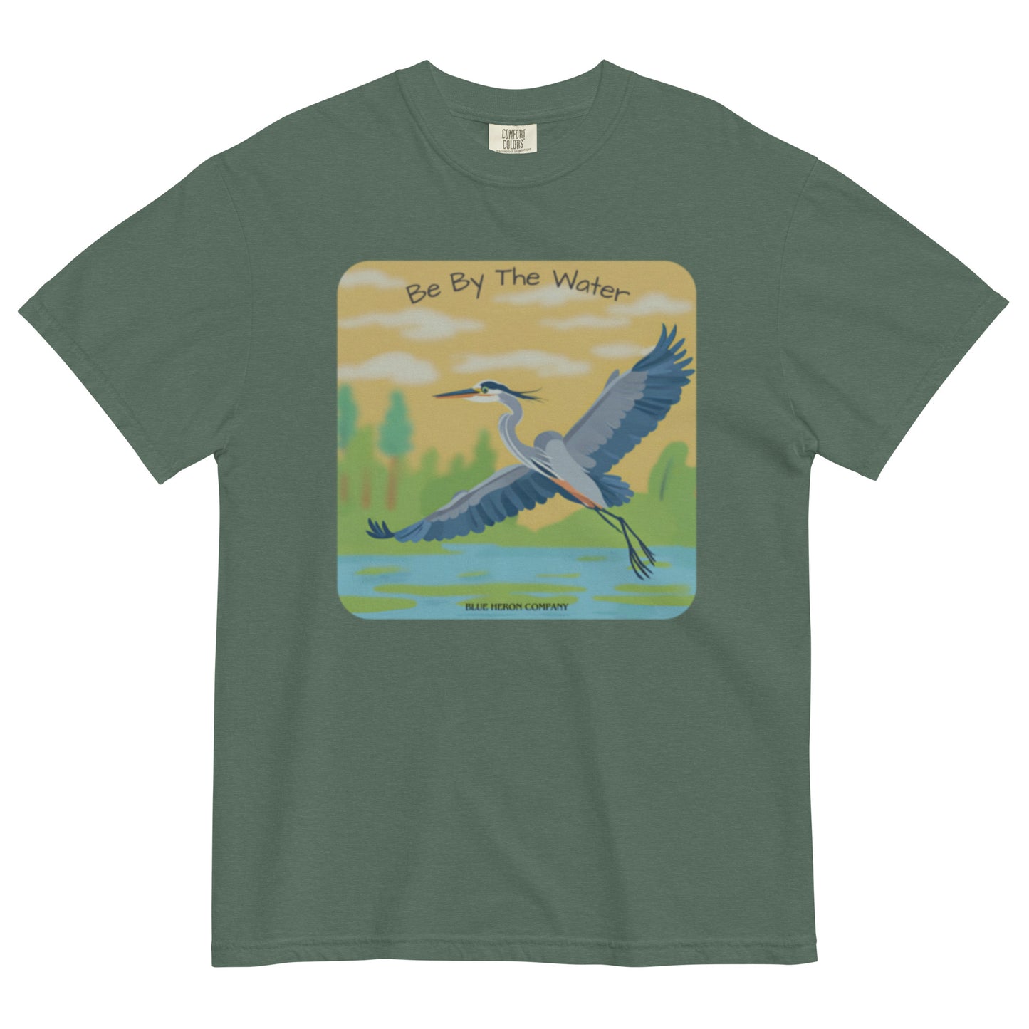 Be By The Water- Heavyweight Tee