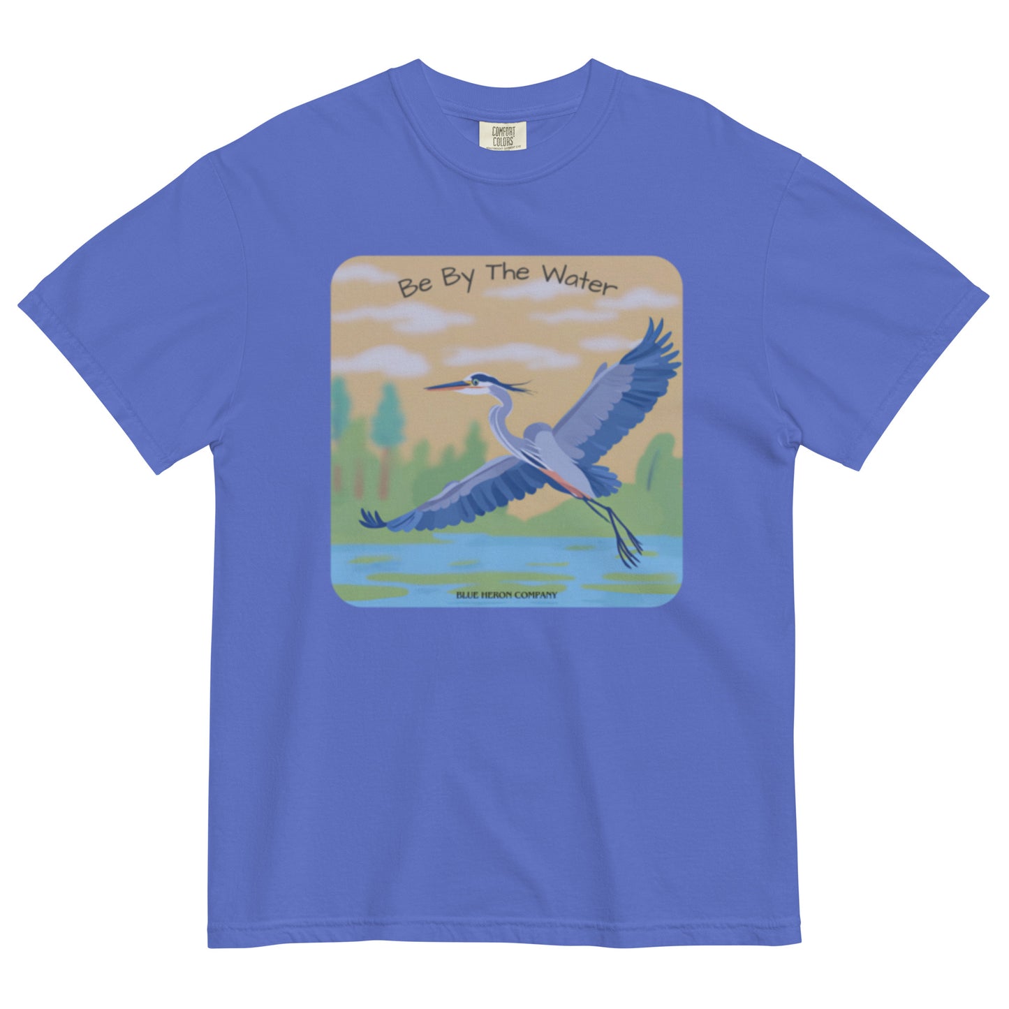 Be By The Water- Heavyweight Tee