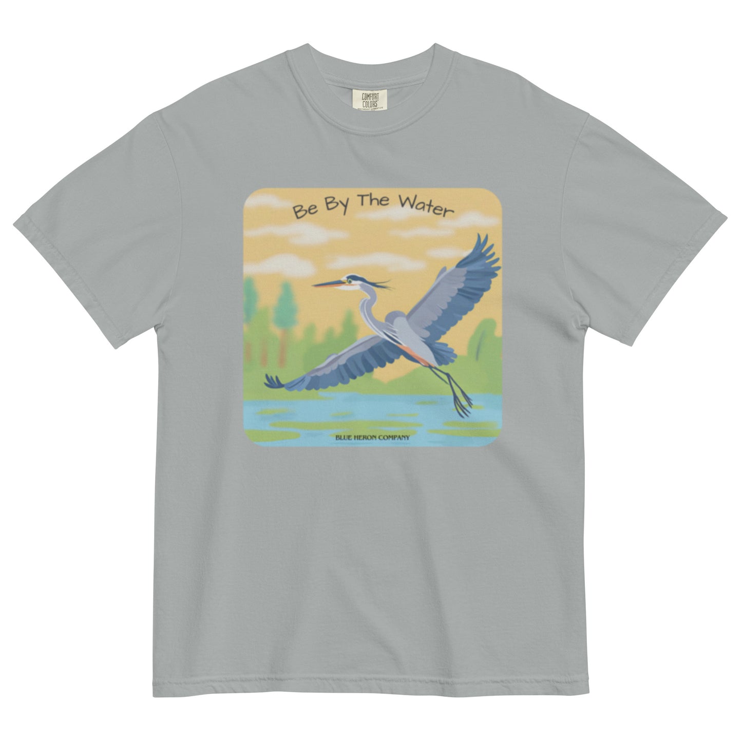 Be By The Water- Heavyweight Tee