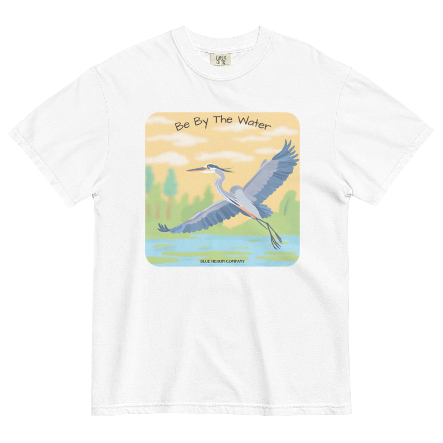 Be By The Water- Heavyweight Tee